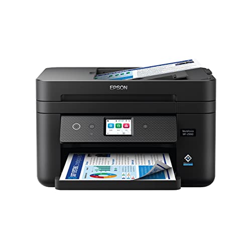 Epson Workforce WF-2960 Wireless All-in-One Printer with Scan, Copy,...