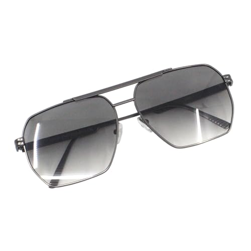 PASTL Men's Square Navigator Sunglasses Metal Frame UV400 Lens Unisex Retro3