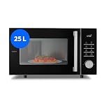MEDION Forno a microonde con funzione grill e friggitrice ad aria calda (25 litri, 900 watt, grill da 1.500 watt, funzione aria calda da 1.500 watt, 11 programmi, 10 livelli di potenza