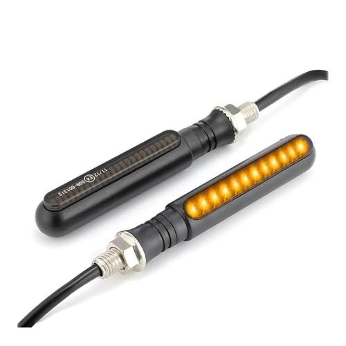 Feux arrière clignotants à LED pour motos au design épuré et durable