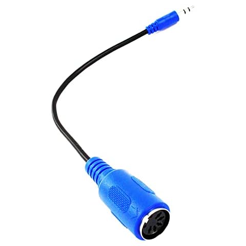 ZAWDIO - MIDI to 3.5mm Breakout Cable for - Akai, Korg, Line6, LittleBits - Midi Female to TRS 3.5mm Male - MPC Studio,Touch, MPX8, Electribe 2,SQ-1 Cover