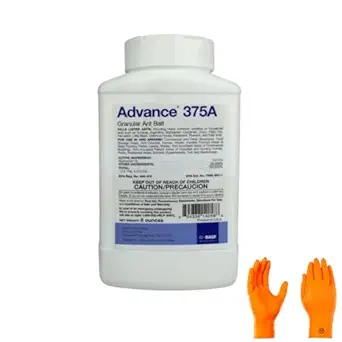 Advance 375A Select Ant Bait – Professional-Grade Ant Control for Indoors & Outdoors | Premium USA Supply Gloves for Safe Eradication | USA Supply Pest ID Card