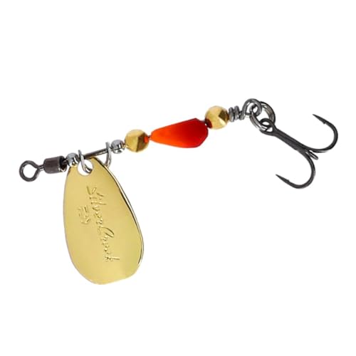 Daiwa Trout Silver Creek Spinner 0.2 oz (4.0 g) Stealth Lure