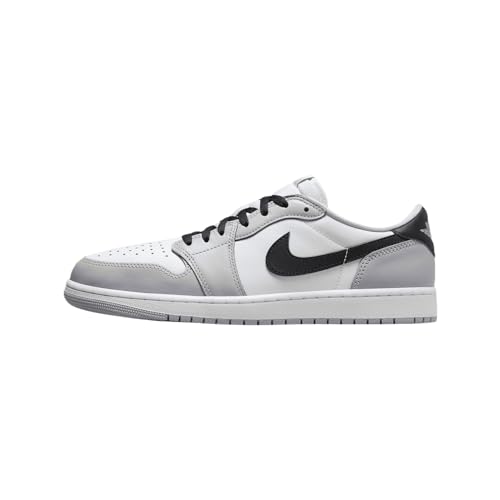 Air Jordan 1 Low OG Shoes (CZ0790-110, White/Wolf Grey/Black) Size 7