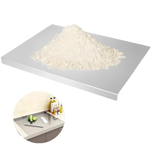 Tabla de cortar de acero inoxidable 30 x 40 cm, tabla de cortar de cocina, tabla de cortar pesada para hornear, encimera con borde de parada para carne, verduras, cocina, bar | Ya disponible en tu tienda friki favorita! En mundofriki.es! Tabla de cortar de acero inoxidable 30 x 40 cm, tabla de cortar de cocina, tabla de cortar pesada para hornear, encimera con borde de parada para carne, verduras, cocina, bar | Ya disponible en tu tienda friki favorita! En mundofriki.es!