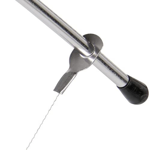 Miniatura 6 de Wenco Cortador De Fondos Para Tartas Cortador De Base Para Tartas Uniforme Multietapa Ajustable Acero Inoxidable 24-30 Cm De Diámetro, Herramienta De Corte Precisa Para Capas Perfectas De Tartas