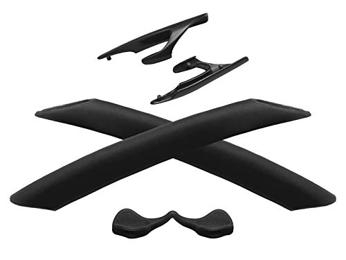 Vonxyz Rubber Kits Replacement for Oakley RadarLock Path Vented Sunglass - Black