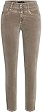  Cambio Damen Jeans Posh Größe 4029 Braun (Taupe)