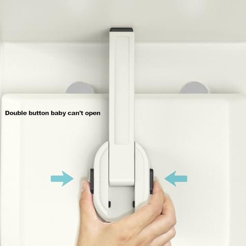 Sichere Baby-Toilettendeckelverriegelung, Verhindert Versehentliches Öffnen. Babysichere Toilettendeckelverriegelung, Einfach für Kindersicherheit, Einfache Installation