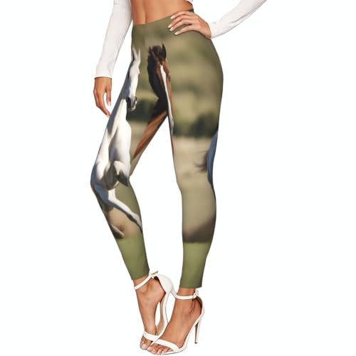 Leggings de caballos elásticos sin transparencias mallas de yoga cómodas