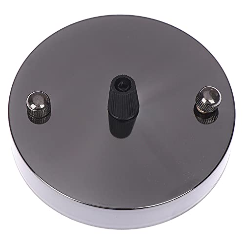 YMJSU 2 Uds Base De Lámpara Placa De Techo De Metal Antiguo Soporte De Techo De Metal Base De Lámpara Base De Lámpara DIY Accesorios De Iluminación 4 Cover