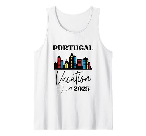Portugal Travel Vacation 2025 Portugal Tank Top