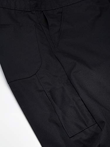 Red Kap Men's Twill Action Back Coverall, Black, 40 #TOP4