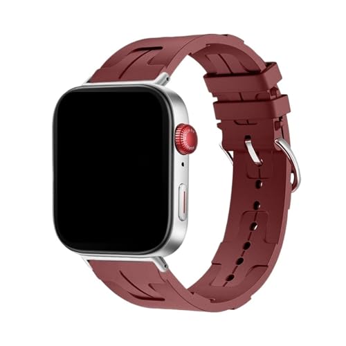 [PLYYQZM] Hua wei �ɍ��� Watch Fit 3 4 4Pro�p�V���R���X�g���b�v�AHua wei �ɍ��� Fit4/Fit4pro�p�ʋC���u���X���b�g�A�����p�o���h�ɓK�p(01# Dark red,For FIT 4)