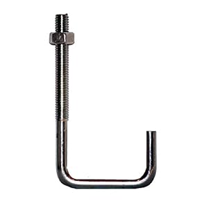 Baucompany24 L-Haken M6 J-Bolzen 100 St