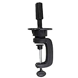 Professional Mannequin Canvas Block Head Black C clamp Stand