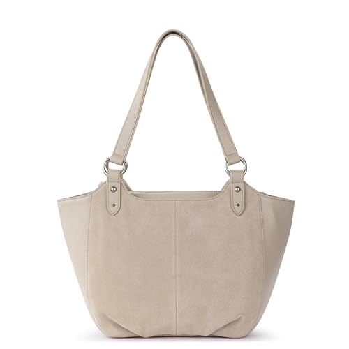 Image of The Sak Bolinas Leather Satchel - Spacious Shoulder Bag with Zip Closure