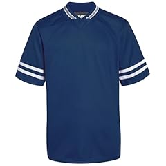 White Stripe Navy Blue Jersey