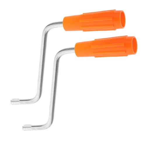 POPETPOP Repuesto Mango para Máquina de Pasta 2 Piezas Accesorio Funcional para Máquina Manual de Fideos Adecuado para Uso en Casa