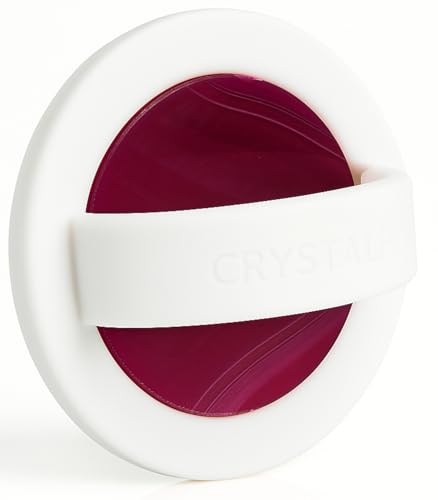 Bague magnétique en cristal véritable pour habiller le téléphone
