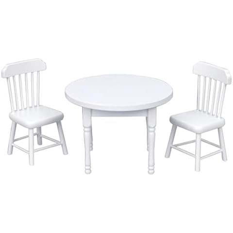 KYEQATY Wooden Dollhouse Kitchen Furniture Set Cover