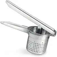 Espremedor Amassador de Batatas Legumes em Aço Inox Top Rio