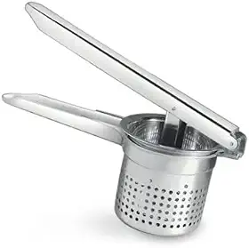 Espremedor Amassador de Batatas Legumes em Aço Inox Top Rio