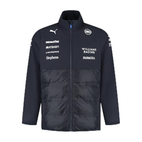 Image of PUMA Mens Williams Racing 2025 Replica Hybrid Jacket - Blue L