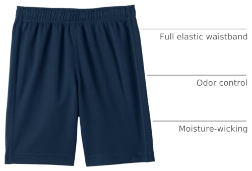 Image of Lands' End School Uniform Boys Mesh Gym Shorts