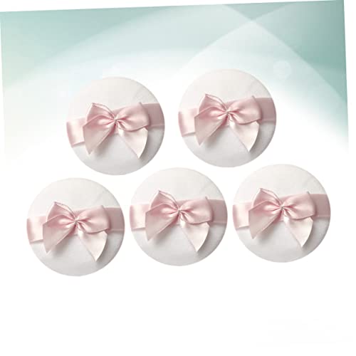 Totority 5 Pçs Puffs De Bebê Maquiagem Puff Puff Arcos De Bebê Puff Puff Para Corpo Infantil Puff Pu
