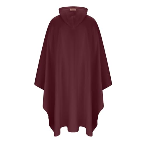 Cambkatl Men's Wearable Blanket Hoodie Cape for Adult - Oversized Sherpa Fleece Soft Warm Hooded Cloak for Women Men4