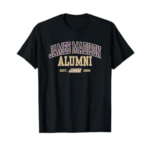 James Madison Dukes JMU Alumni Logo Officially Licensed T-Shirt
