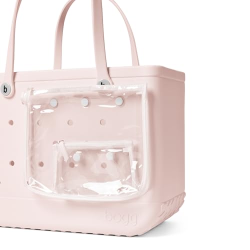 Image of BOGG BAG - Original, Extra Large Tote Bag - Petal Pink - 19in L x 9in W x 14in H - Lightweight, Washable, Durable - All Purpose EVA - for Beach, Pool, Boat, Work, Sports