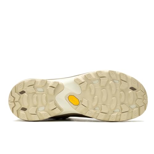 Image of Merrell Moab Speed 2 Mid GTX Shoes for Men - Gore-TEX Technology - Mesh Lining and Upper Coyote 12 M