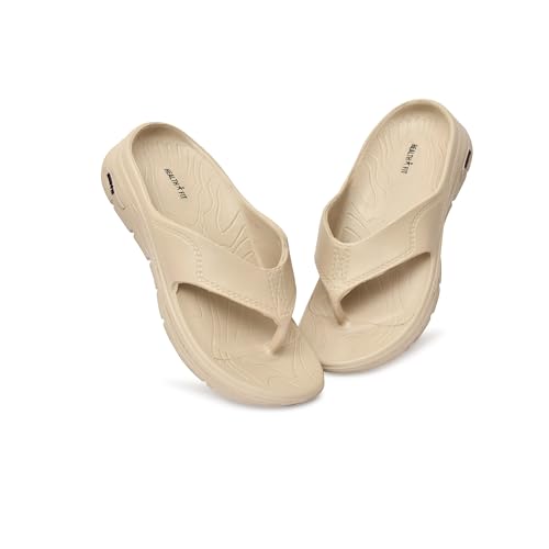 Image of HEALTH FIT SUPER SOFT Women's Flip-Flops Women's & Girl's Slippers | Comfortable & Lightweight | Soft Foot Massager | OUT Door & IN Door Flip-Flops Slipper INDIGO