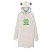 KGLHTYU Erwachsene Unisex Nachthemd mit Frosch Print Schlafanzug Cosplay Pyjamas Langarm Karneval Kostüm Loungewear Winter Hoodies Nachthemden Sleepshirt Pyjama