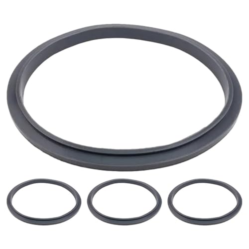 POPETPOP Kit de Repuestos para Exprimidor Anillos de Sellado de Silicona Flexible y Alta Elasticidad, Piezas de Repuesto para Batidora, Juntas Tóricas Seguras y Fáciles de Instalar para