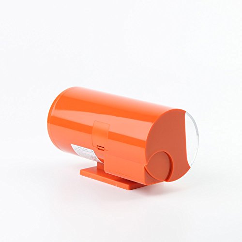 twemco Homeloo Retro Modern German Quartz Desk Flip Clock Qt30t (Orange)