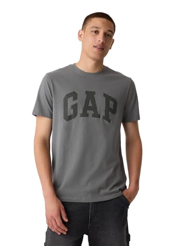 GAP Mens Everyday Soft Logo Tee New Shadow L