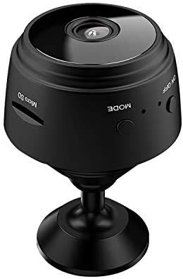 Câmera escondida mini espião, câmera de vigilância de segurança doméstica sem fio WiFi 1080P, câmera