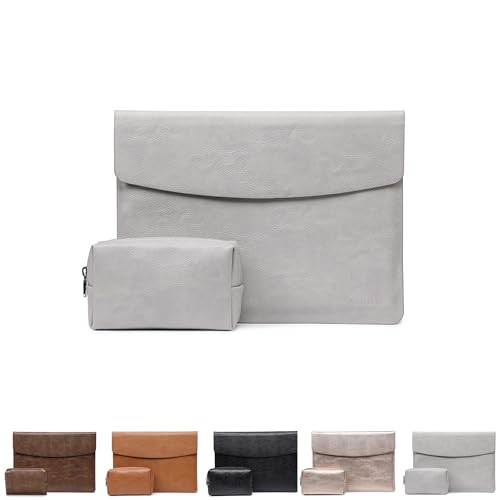 CAVAJP ���o�C���o�b�e���[�p�|�[�`�E�ی�P�[�X Surface Pro 8/9/10 Macbook Air 13inch Neo �Ή� ? �ϏՌ��E�����X���[�u ? 13�C���`�f�o�C�X�Ή� ? �^�u���b�g����� (MacBook Air 13�g M