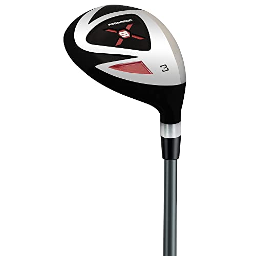 Prosimmon Golf X9 V2 Tall +1" Mens Graphite/Steel Golf Club Set & Bag - Stiff Flex #TOP4