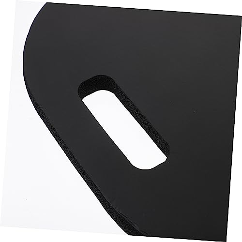 CLISPEED 4 Pçs Tapete Ao Ar Livre Assento Ao Ar Livre Nbr Preto Portátil Assento De Estádio Almofada