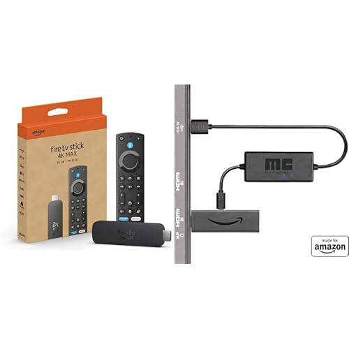 Fire TV Stick 4K Max AND Made for Amazon USB Power Cable