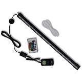 Indice de protection : IP67 Générique Lampe LED de Bulles d\'aquarium RVB 48 cm,Articles pour Animaux, Articles pour Animaux de Compagnie, Accessoires pour Poissons, Éclairage pour Aquariums, (Poids 0.55KG)