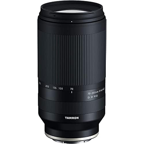 Tamron 70-300mm F/4.5-6.3 Di III RXD for Sony Mirrorless Full Frame/APS-C E-Mount (Tamron 6 Year Limited USA Warranty), Black