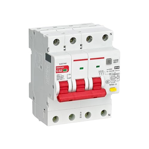 DZ47vLE 3P+ND 50A disjoncteur différentiel AC 100mA pour protection contre fuites