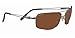 Serengeti Dante Sunglasses (Shiny Gun, Drivers Polarized)