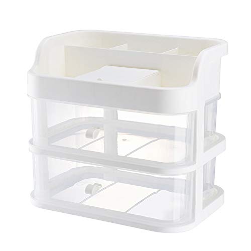 Boîte de maquillage de bureau pour produits de soin sur votre coiffeuse