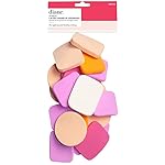Diane Assorted Latex Makeup Applicator Sponges, Soft and Versatile Blending Sponges for Foundation, Concealer, and Cosmetics Application, 24 Pack